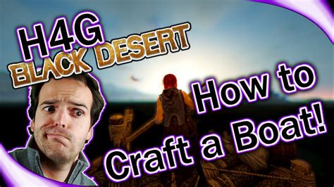 Black Desert Online // How To Craft A Raft And Row Boat.